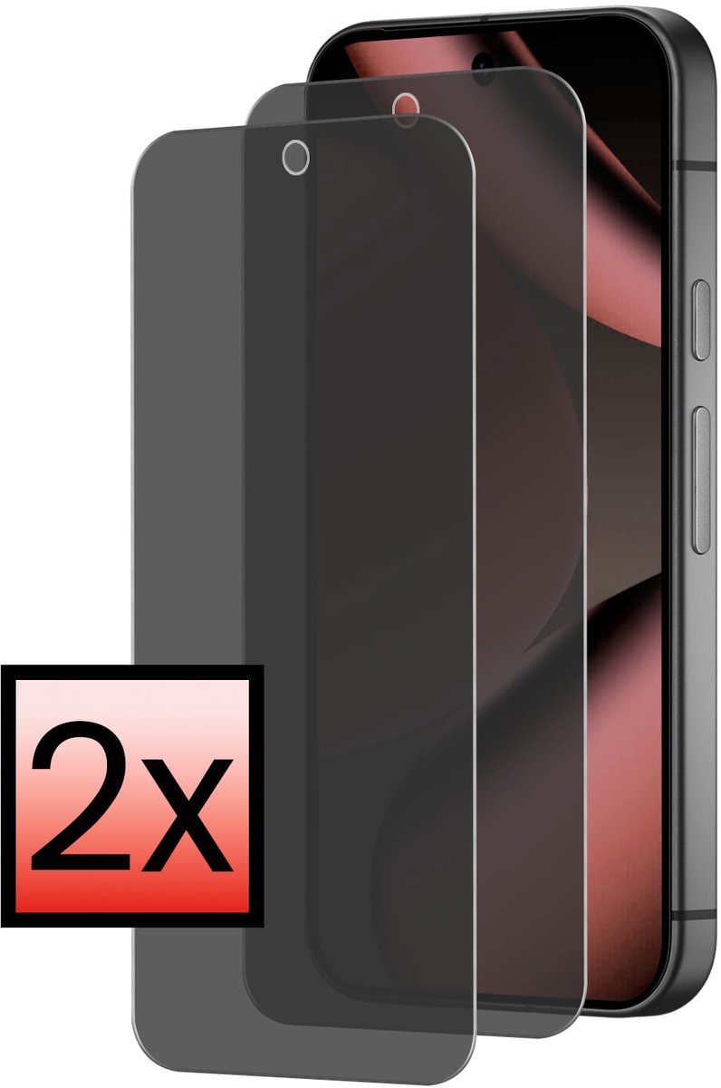 Screenprotector - 2 Stuks - Geschikt voor Google Pixel 11 Pro - Privacy Filter - Beschermglas - Gehard Glas - Tempered Glass - Screen Protector - Anti Spy - Full Display Cover