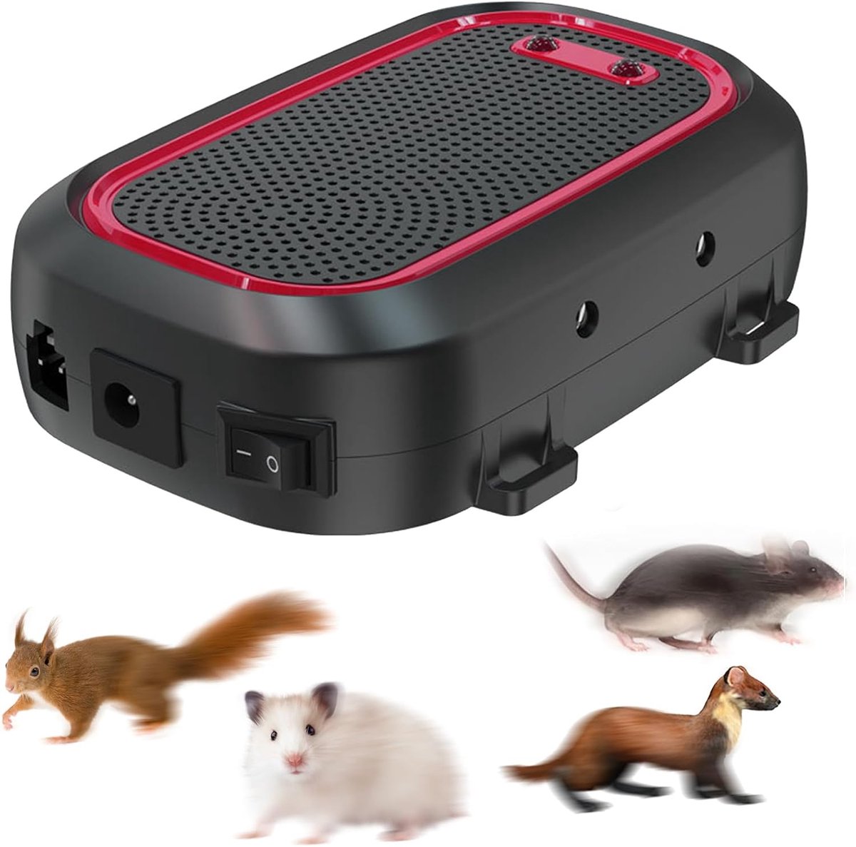SnelShoppen - Ultrasonic Dierenbeschermer - Anti-Fouw Car voor Muizen en Ratten - Ultrasone Afschrikkingsapparaat voor Motor en Voertuig - Effectieve