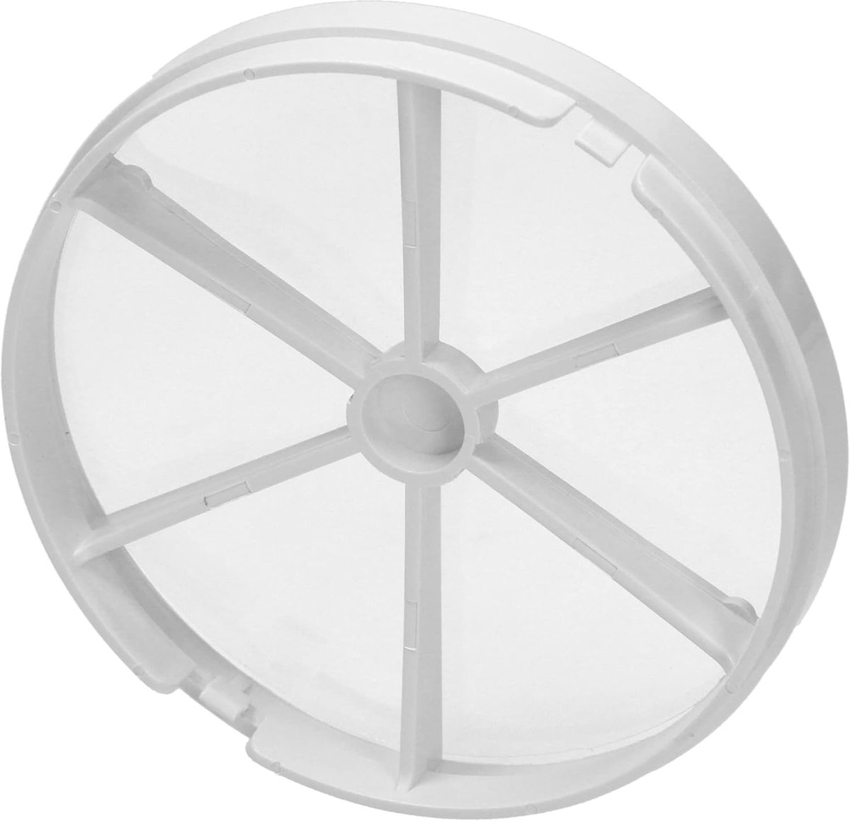 SnelShoppen - Checkklep Ø 100mm voor ABS Ventilator - Verbeter Luchtkwaliteit, Geen Terugstroom, Ideaal voor Badkamer en Ventilatie