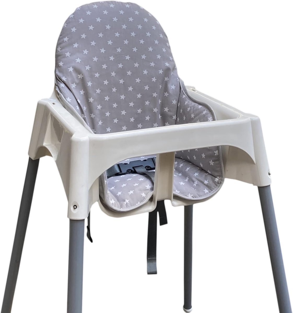 SnelShoppen - Cotton Stoelhoezen voor IKEA Antilop Kinderstoel, Vouwbare Baby Stoelbekleding, Katoen, Comfortabel, Handwas, Ideaal voor Thuis en Op Re – foto 6