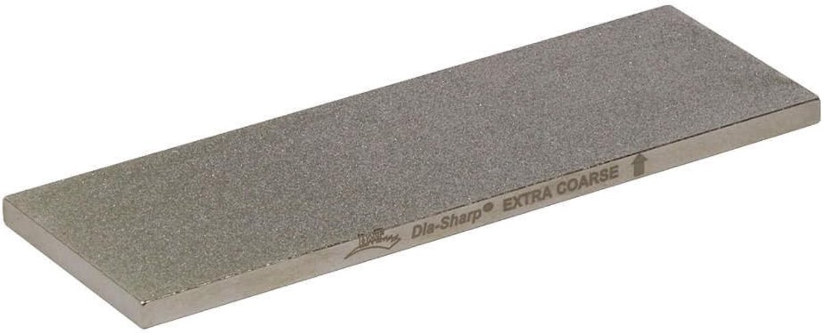 SnelShoppen - DMT Dia-Sharp Slijpblok Extra Grof 15.2 cm - Diamant Coating - Voor Keukenmessen en Gereedschap - Snelle Slijping - Ideaal voor Beschadi