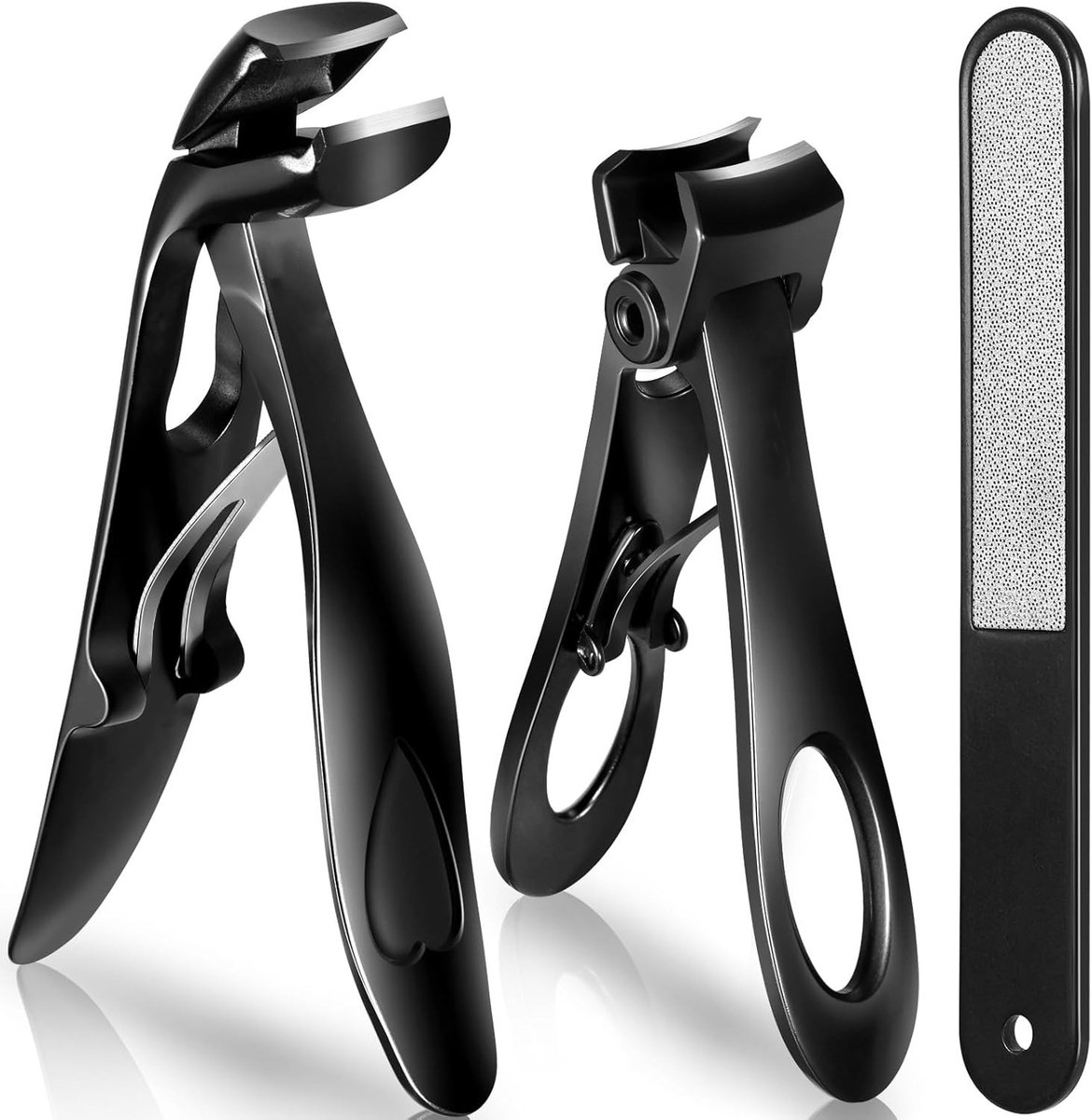 Speciale nagelknipper Geschikt voor senioren, ergonomische teennagelknipper met schuine kop, Geschikt voor dikke nagels.