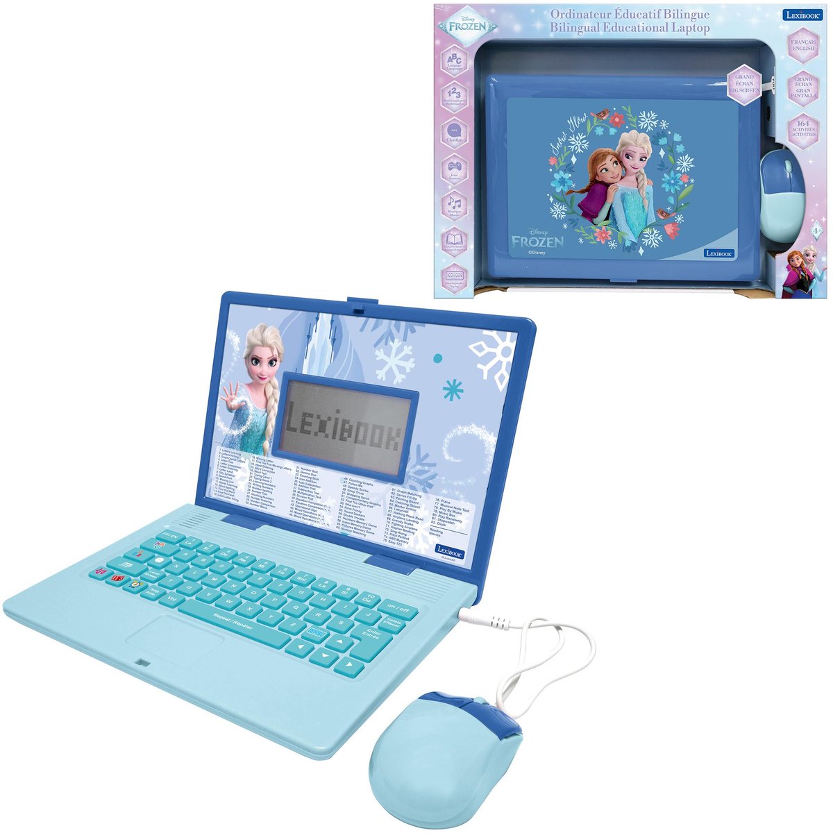 Frozen Tweetalige Educatieve Laptop met 164 activiteiten (EN/FR)