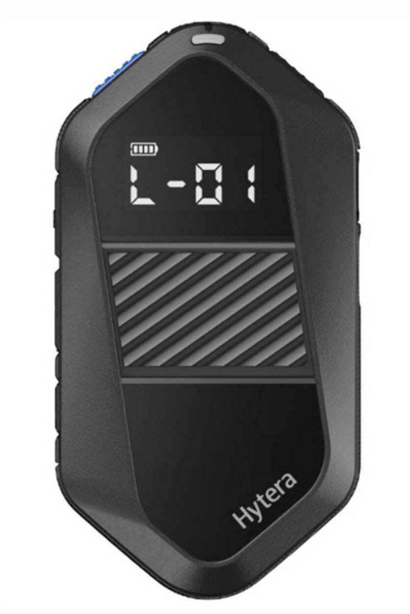 Set van 5 Hytera S1E LF Mini Portofoon vergunning vrij IP67 waterdicht met C-ring oortje