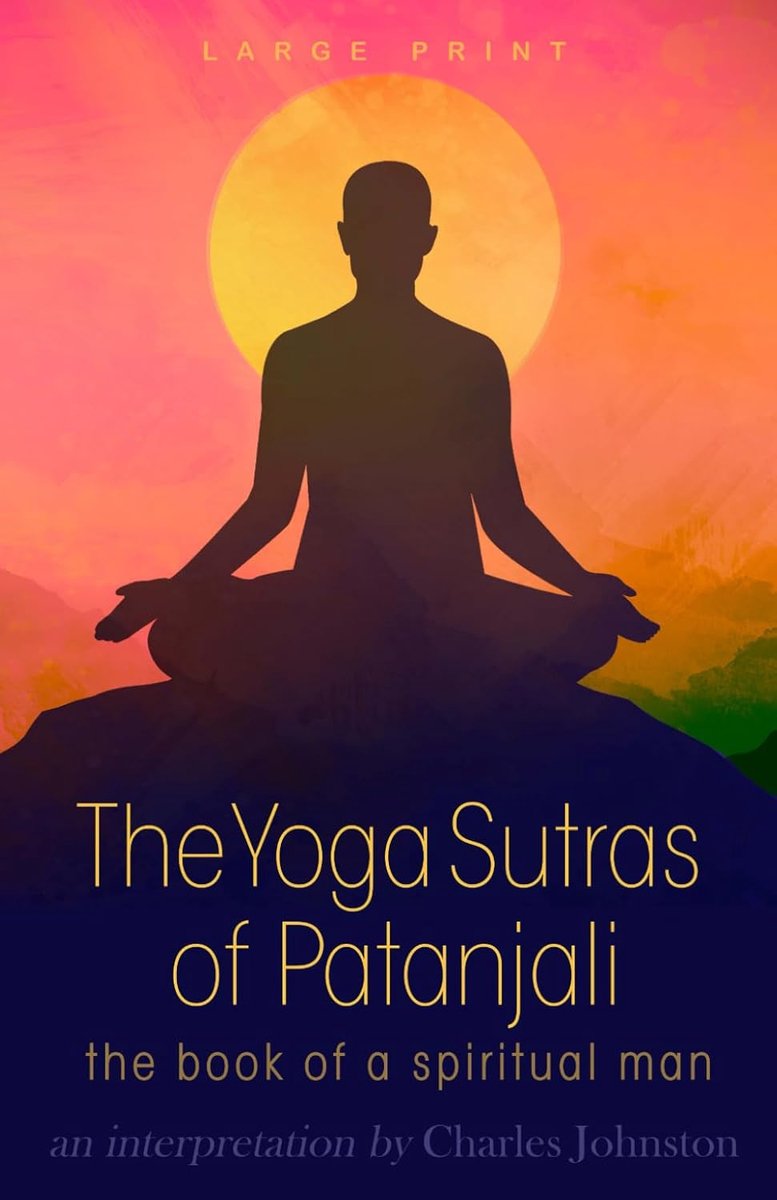 SnelShoppen - The Yoga Sutras of Patanjali - Grote Lettergrootte, Spirituele Gids voor Meditatie, Yoga en Zelfontplooiing, Perfect voor Thuis en Op Re