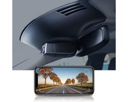 SnelShoppen - Dash Cam Voor Volvo XC60/S90 2018-2021 - 4K Auto Recorder Met Nachtzicht, WiFi, Loopopname, 64GB Geheugen, Eenvoudige Installatie
