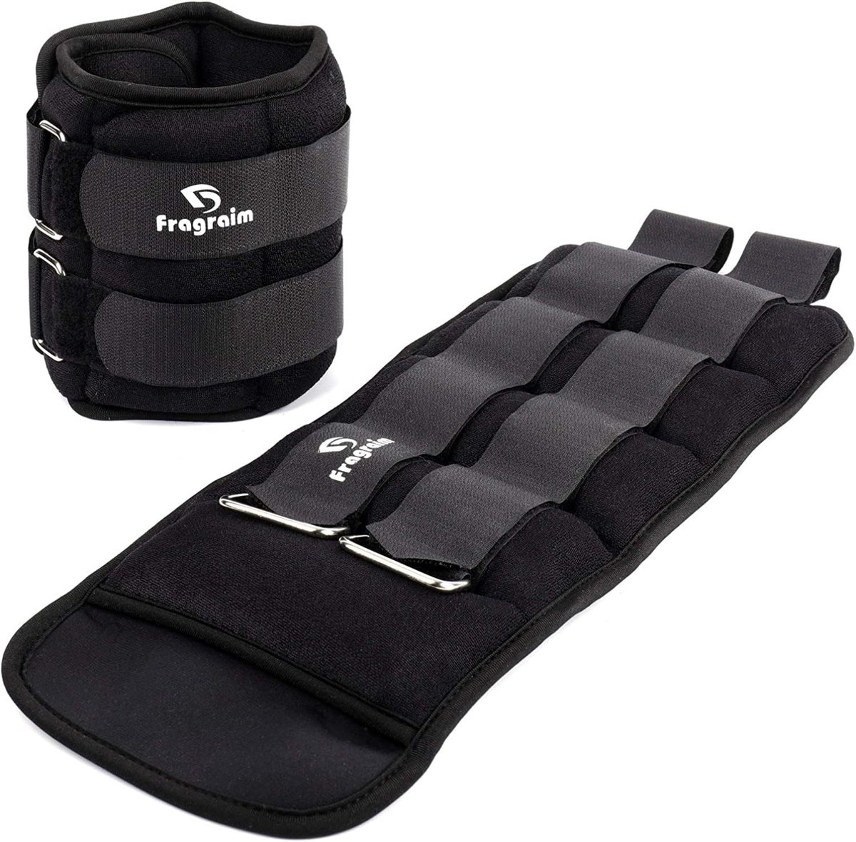 SnelShoppen - Ankle weights en polsgewichten 0,5-10 kg - Comfortabel neopreen - Perfect voor dansen, rennen, wandelen, fitness en training - 1 paar -