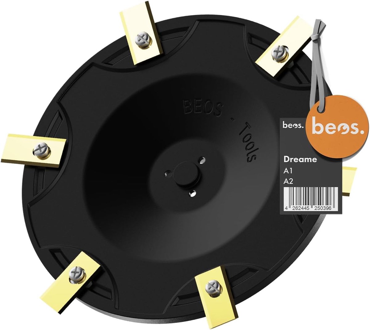 SnelShoppen - Premium Robotmaaiers Tuning - Mesplaten voor 6x Bladen - Geschikt voor Dreame A1 & A2 - Fiberglass Versterkte Mesplaat - Ø 190 mm - Tuin