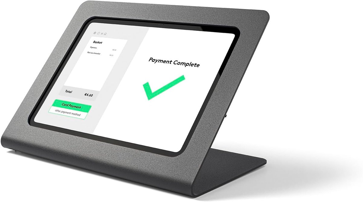 Thijox - Anti-Diefstal Stand voor Bureau | Beveiligde Tablethouder van Metaal voor Zakelijk Gebruik | Compatibel met iPad 10ᵉ (2022) & 11ᵉ Gen (2025)