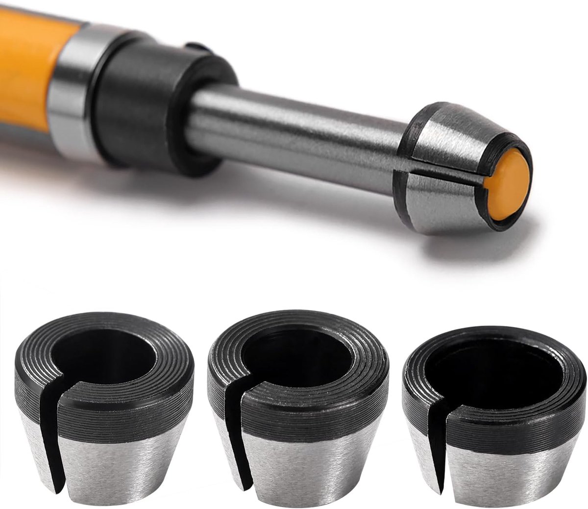 3-delige Frees Bit Adapter Set voor Houtbewerking Routers