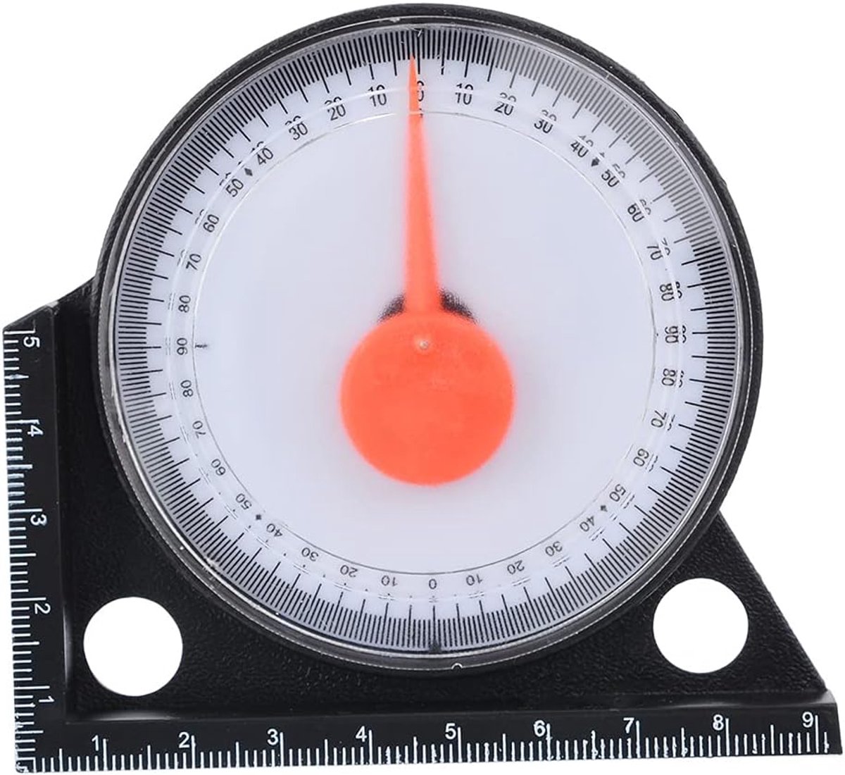SnelShoppen - Mini Inclinometer Meetinstrument Protractor Hellingsmeter Niveaumeter Hoekfinder Clinometer Met Magnetische Basis - Duurzaam en Gebruiks