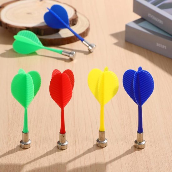 12 Magnetische Veiligheidsdartpijlen Set - Zacht Dartpijlen Assortiment voor Indoor Spel — afbeelding 3