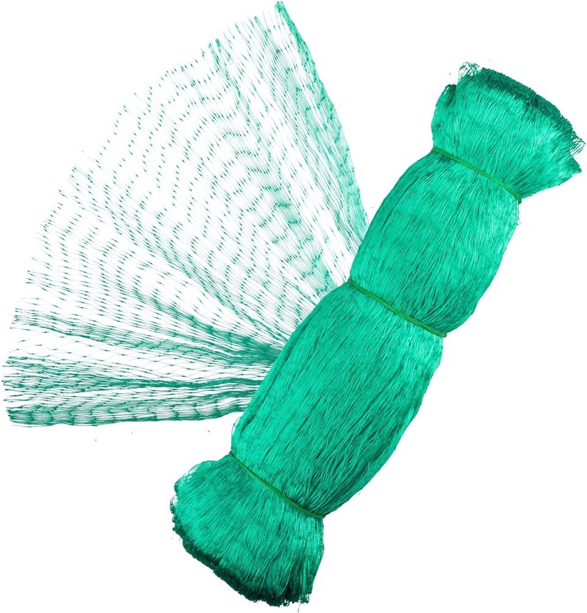 SnelShoppen - Tuinnet 4x15m Groen - Vogelnet, Plantennet, Pea Fruit Netting, Pond Mesh, 15x15mm Gaten, Duurzaam Polyethyleen, Makkelijk te Installeren