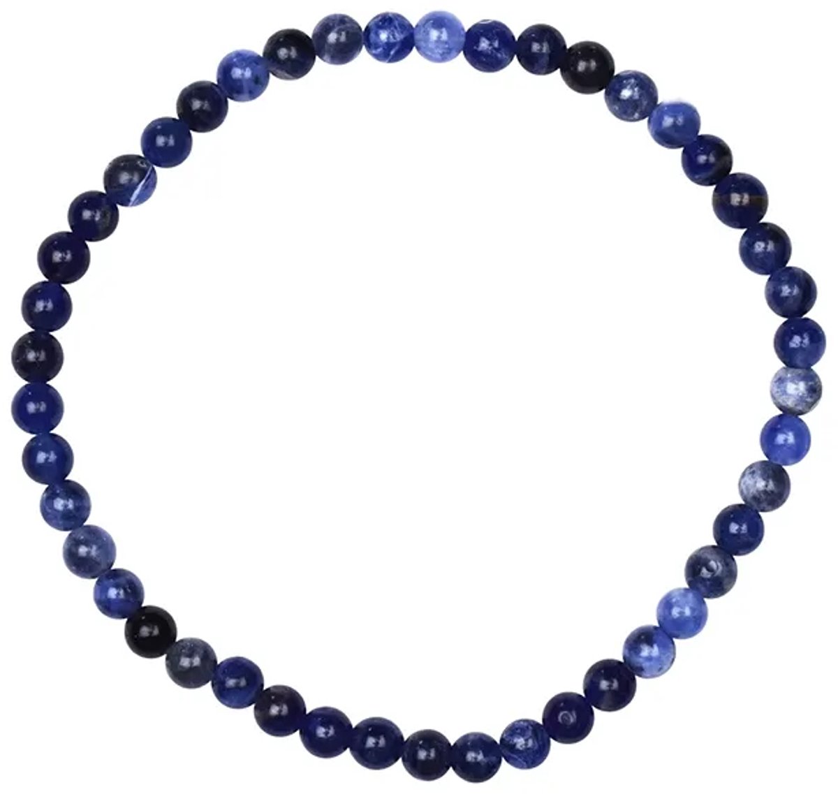 Sodaliet Armband 4 mm
