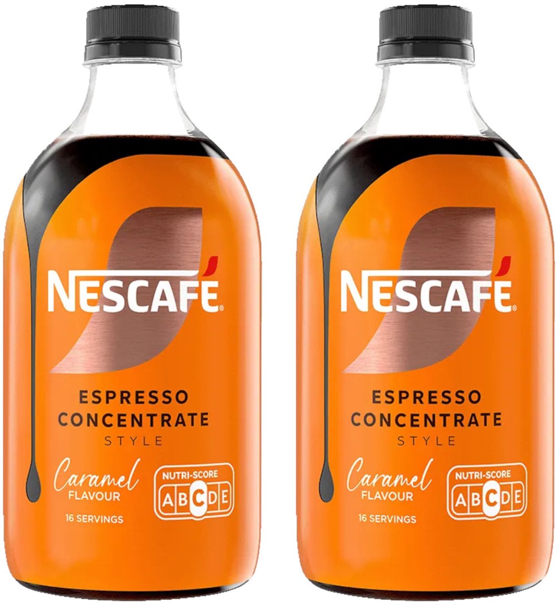 Nescafe Espresso Concentrate Caramel Flavour - Multipack - 32 (2x16) Porties