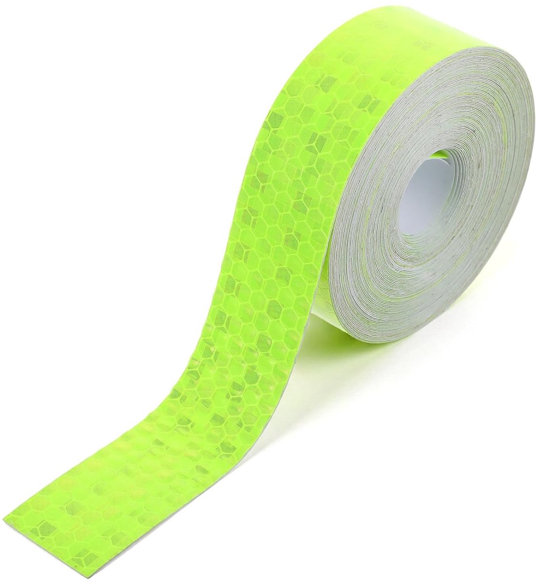 SnelShoppen - Reflecterende Tape Zelfklevend 10m x 2.5cm Hoogreflecterend voor Voertuigen Fietsen Trailers Geel