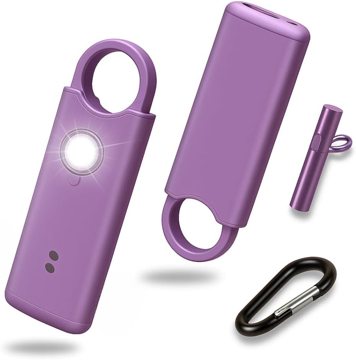 SnelShoppen - VOLTEK News kit Alarm - Veiligheidslock voor Vrouwen, Zelfverdediging met 135 dB Alarm, Deur- en Raambeveiliging, Mini Autonome Auto Ala