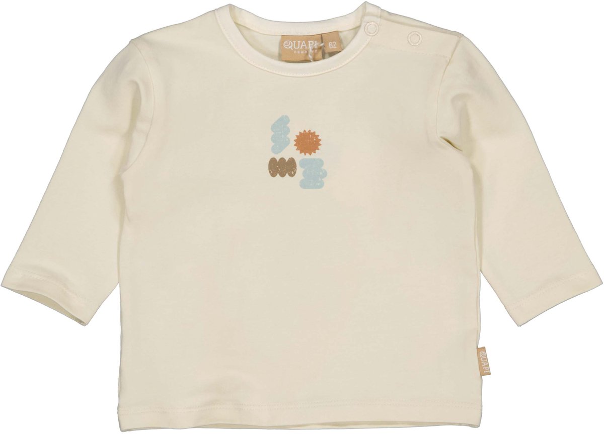 Quapi - Jongens shirt - White cream - Maat 50