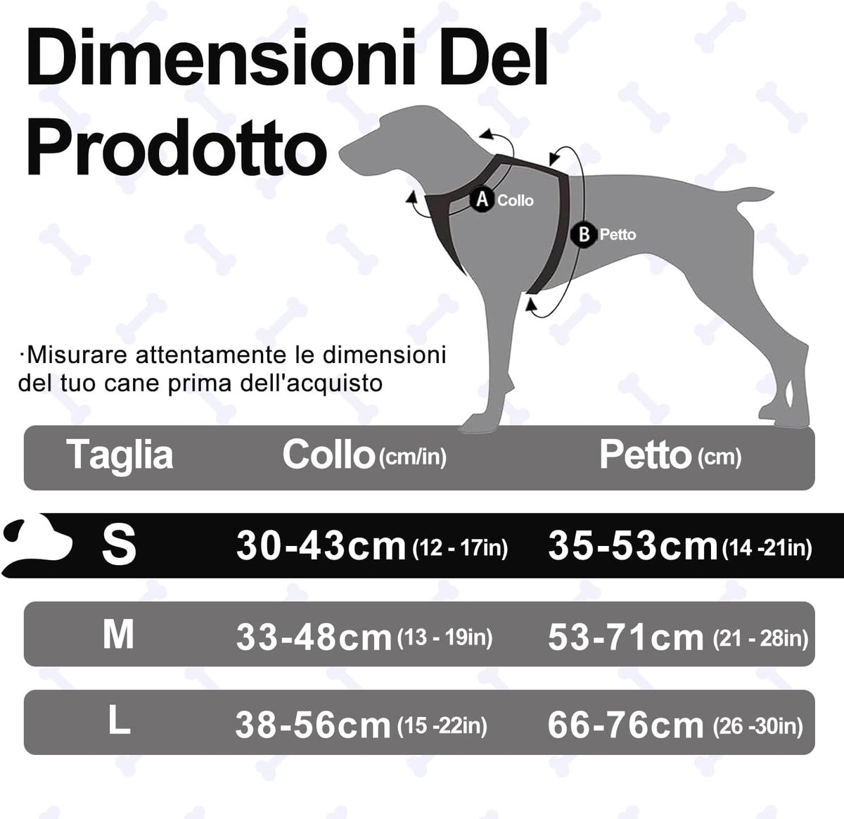 SnelShoppen - Dog Harness Medium Reflective, Hondenharnas voor Hiking, Running, Training, Ademend Microfiber, Zwart, M/L
