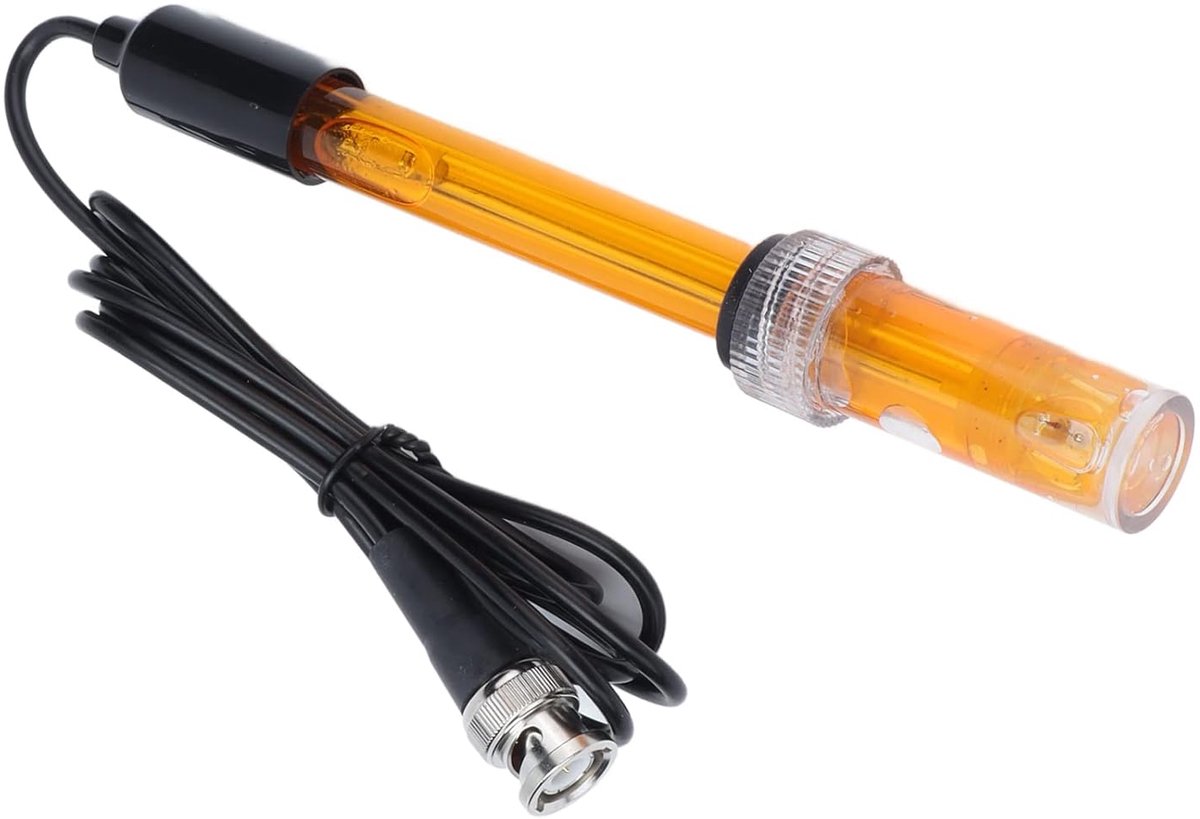 SnelShoppen - Voluxe Vervangbare ORP Probe, Eco-vriendelijk Plastic Elektrode voor Hydroponics, Aquaria en Zwembaden, Hoge Gevoeligheid, Nauwkeurige W