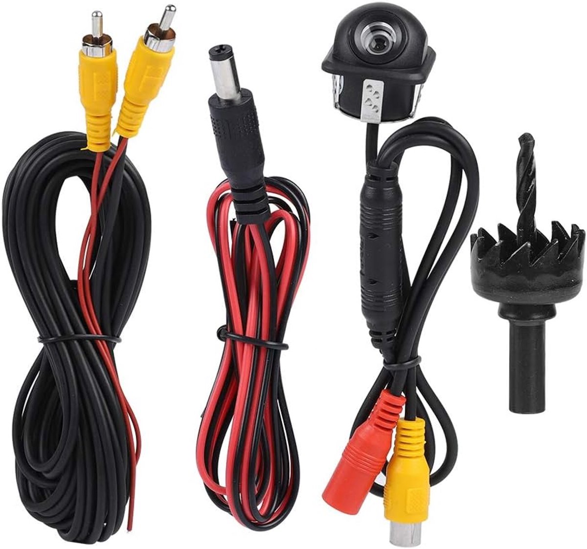 SnelShoppen - HD Achteruitrijcamera 12V 170° Waterdicht Nachzicht Camera voor Parkeerhulp en Reversing Monitor - Schokbestendig en Antifog