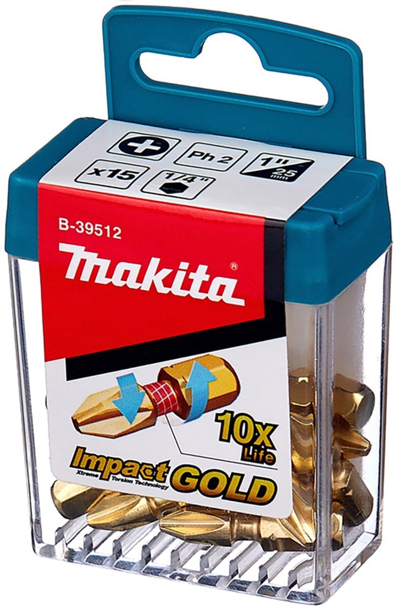 Makita SLAGSCHROEFBIT PH2X25MM