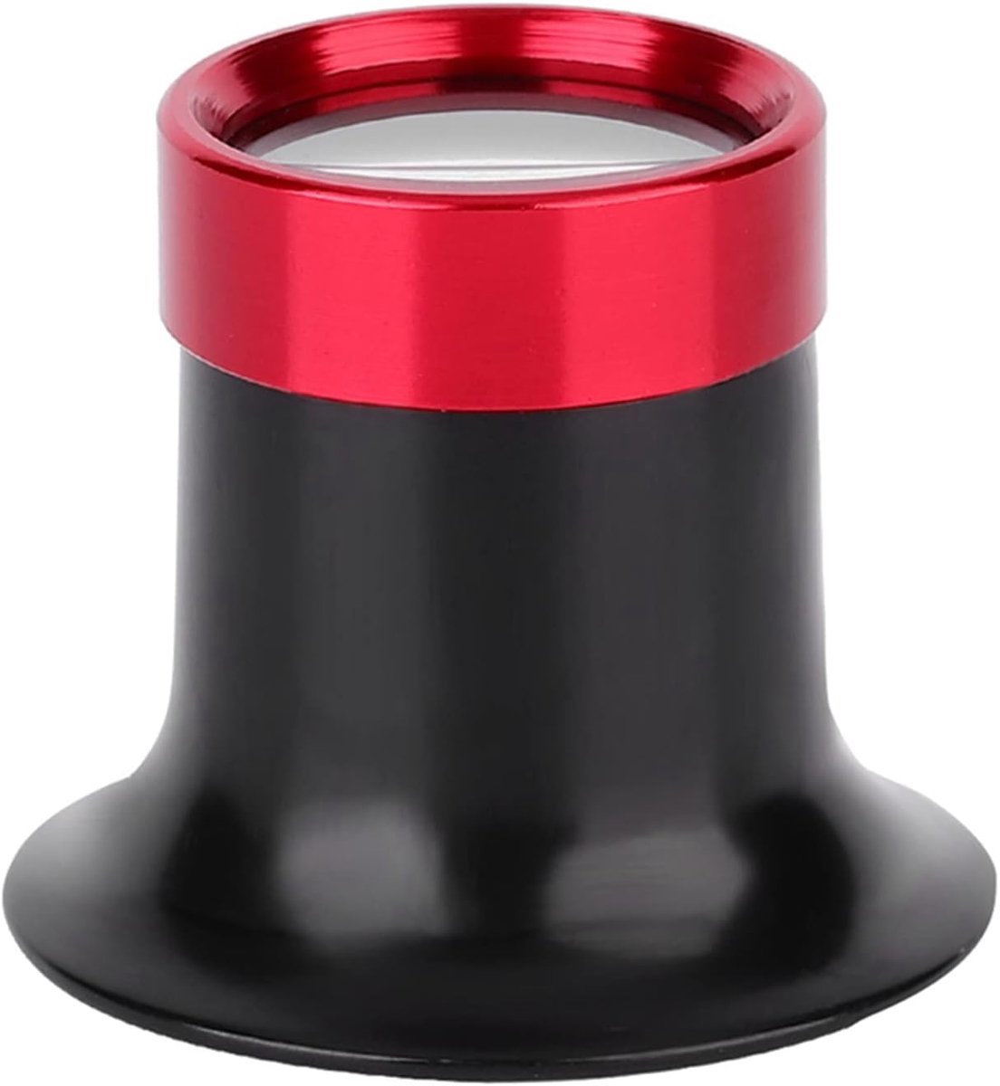 SnelShoppen - 10x Horlogemaker Vergrootglas, Aluminium Legering, Voor Precisiewerk, Juwelierswerk, Inspectie, Compact en Draagbaar
