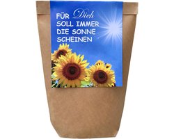 SnelShoppen - Grow Set Zonnebloemen - Geschenkset voor Vrouwen - Miracle Bag Plant Set - Voor Tuin, Feest of als Origineel Cadeau - Volle Kleur en Gro