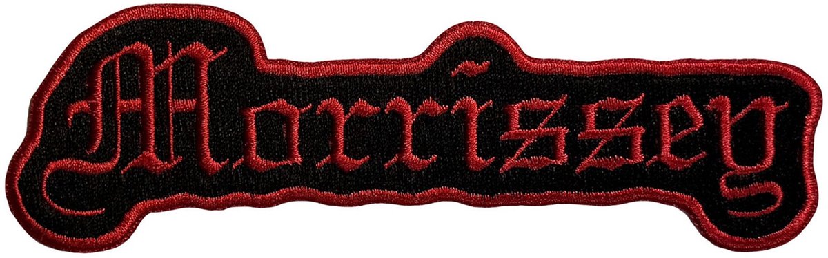 Morrissey - Old English Logo - patch