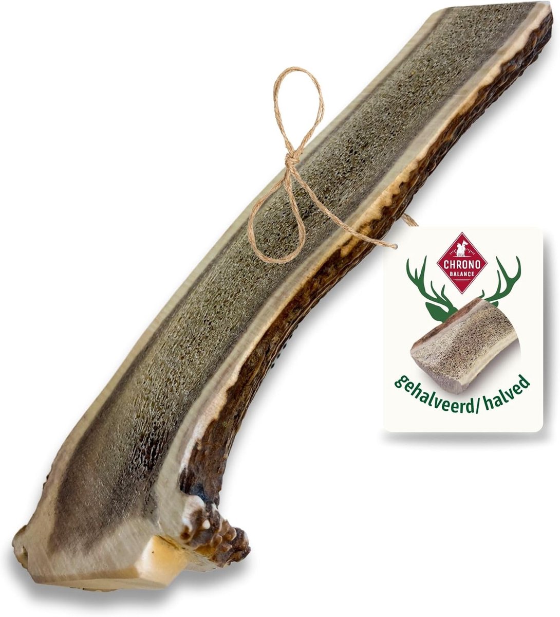 SnelShoppen - Chew Toys voor Honden - Natuurlijk Gewei van Hert - 100% Natuurlijke Kauwsnack - Duurzaam en Chemisch Vrij - Voor Tandverzorging en Stre