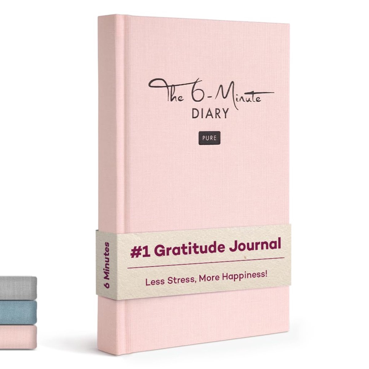 SnelShoppen - The 6-Minute Diary | Dagboek voor mindfulness, geluk en productiviteit | Ongeadresseerde planner voor 6 minuten per dag