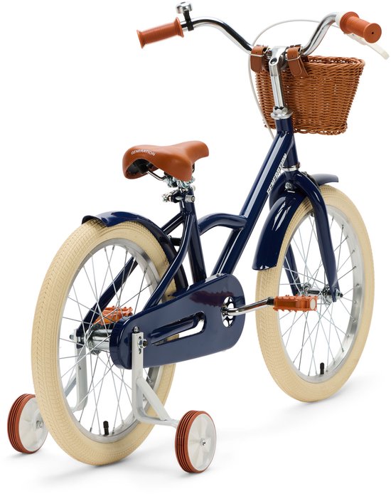 Generation Classic 18 inch Blauw - Kinderfiets met Mandje van Generation — afbeelding 3