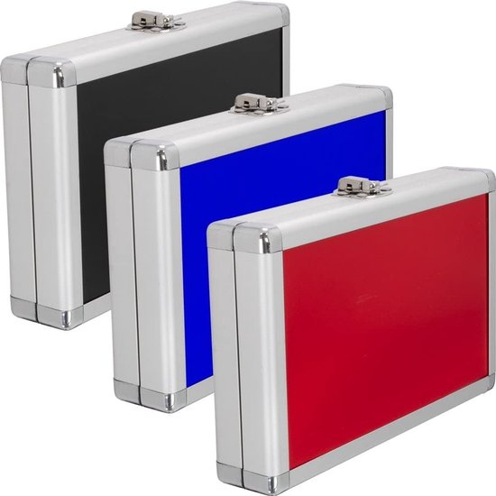 Dailygoods - Designa Aluminium Dart Case - Veilig en Duurzaam - Rood van Dailygoods — afbeelding 4
