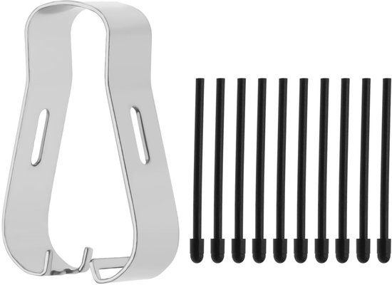 Dailygoods- Penpunten 10 Stuks - Zachte Tips - Compatibel met Opmerkelijke 2 Marker/Marker Plus - Kindle Scribe Premium Pen - Pincet Gereedschap - Kunststof - Stylus Tips — afbeelding 3