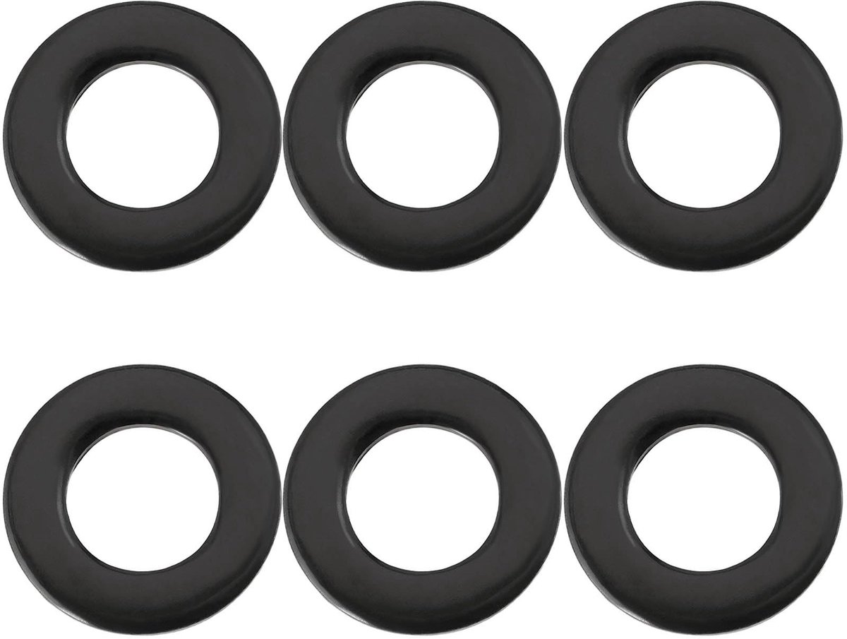 Dailygoods- Wasmachine 50 Stuks - RVS 304 - M10 - Platte Pakking - 10x20x2mm - Corrosiebestendig - Sluitring