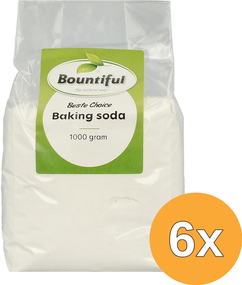 6x Bountiful Baking Soda (1000 gr)