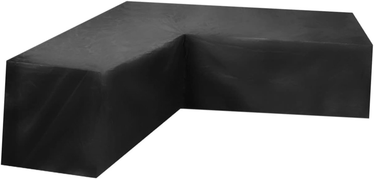 Hoes Tuinmeubelen - Beschermhoes Sofa - Meubels Beschermen - Waterdicht Oxford Materiaal - 286x286x82cm - Zwart