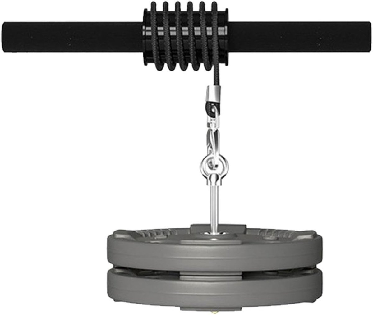 Kracht Trainingskit - Arm Trainer Roller - Spierversterking Thuis - Hoge Sterkte Staal - 39 x 6 x 6 cm
