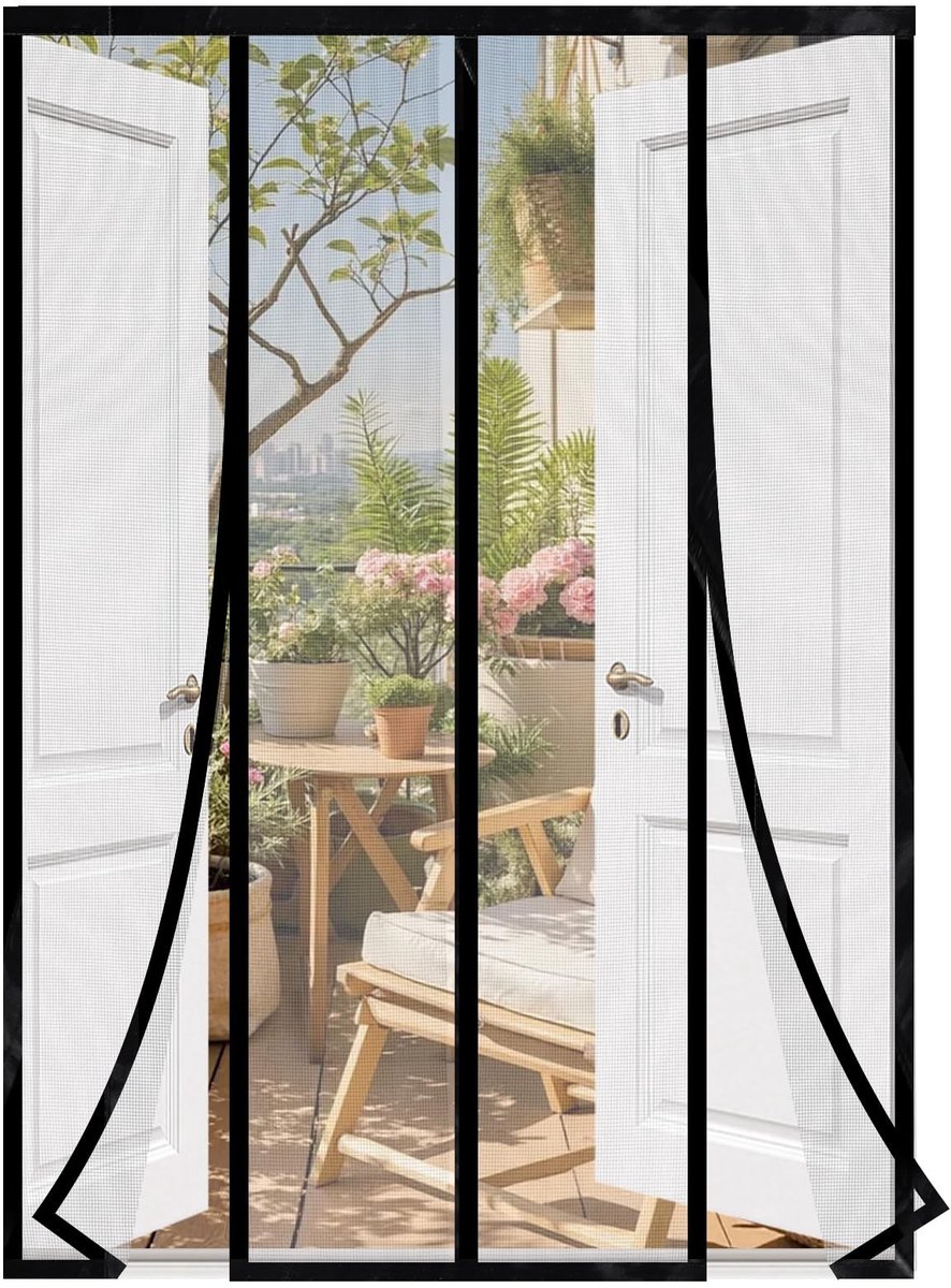 Solidchoice- Vliegengaas 29 x 230 cm - Muggennet - Horgaas - Vliegendeur - Anti-vliegen - Glasvezel materiaal