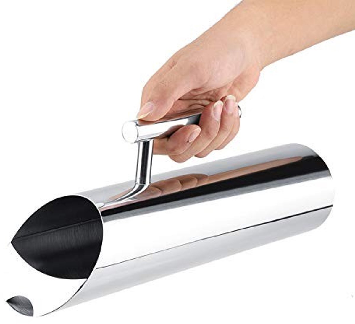 Solidchoice- Gieter 2 Liter - Roestvrijstalen Waterkan - Ergonomische Handgreep - Waterkan met Deksel - Geschikt voor Koude/Warme Dranken - Overloopbescherming