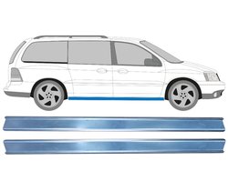 Reparatie dorpel voor Ford Freestar 2004-2007 / Links = Rechts / Set