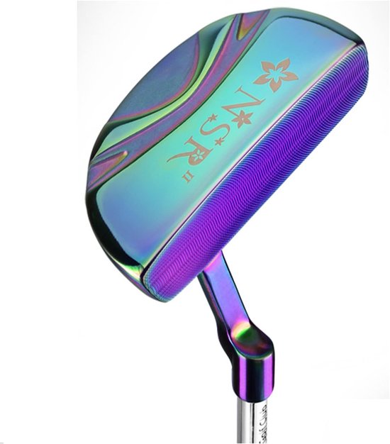 Golf Putter - Golfclub Dames - Sport Beoefenen - Geïntegreerd Slijpen - 33 Inch - Paars van GOLF — afbeelding 4