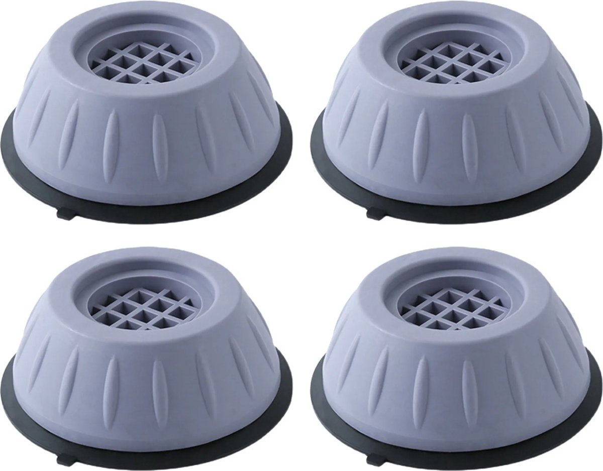 8-delige set voetjes voor wasmachines, schokabsorberende voetjes, schokdempers