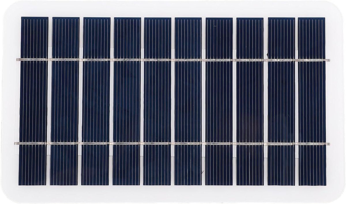 Zonnepaneel - Draagbare Charger - Buiten Opladen - Monokristallijn Silicium - 2W 5V - Zwart