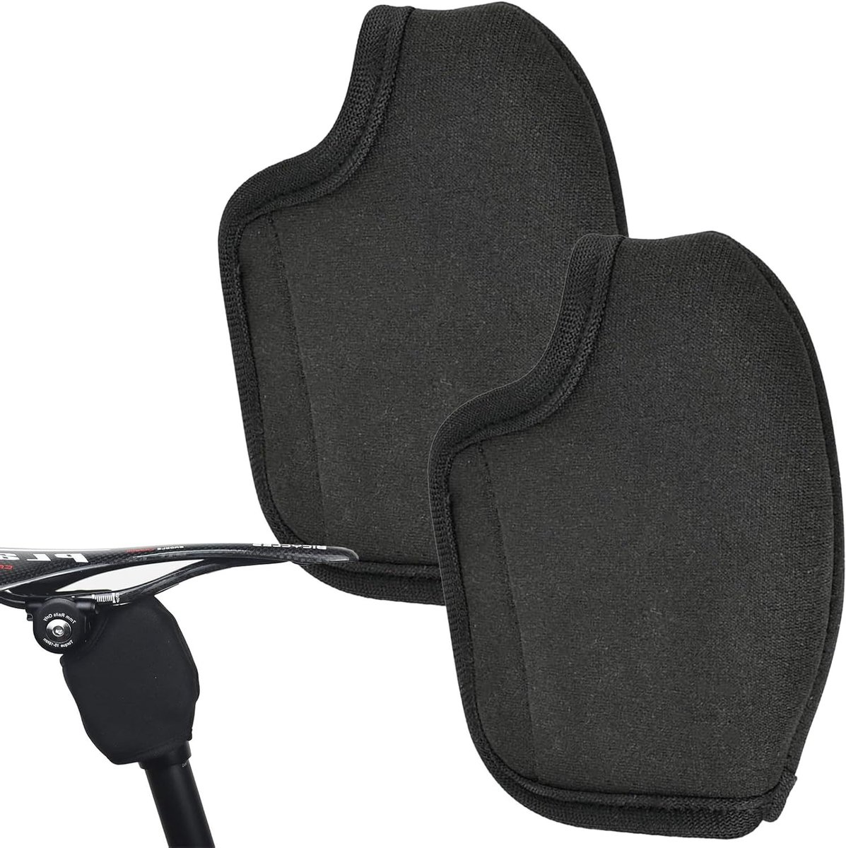 2 Stuks Zadelpen Vering Bescherming - Hoogwaardige Nylon Vingerbeschermers voor Kinderen, Ideaal voor Mountainbikes en Fietsen met Vering