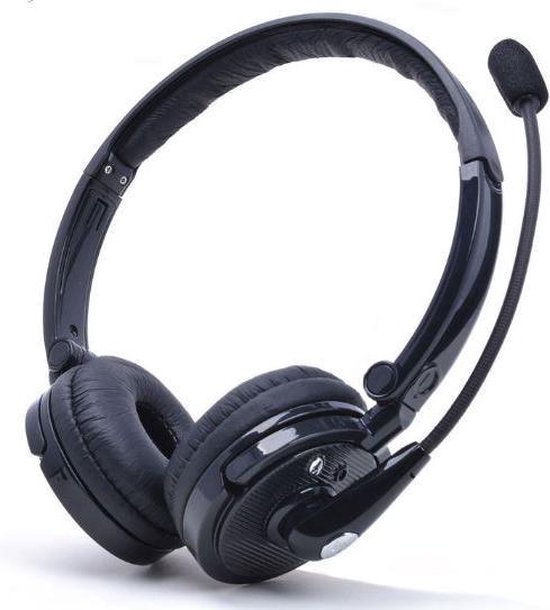 Ten einde raad dictator Magistraat Tech Supplies - Draadloze on-ear Bluetooth Koptelefoon, Headset met  flexibele... | bol.com