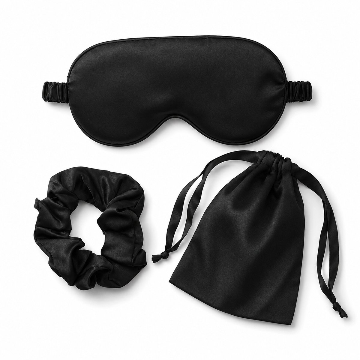 Slaapmasker - Verduisterend Oogmasker - Inclusief Haarband en Opbergzak