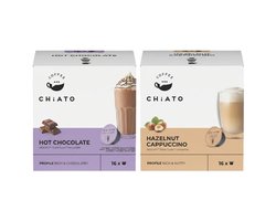 Koffiecapsules compatibel met NESCAFÉ® Dolce Gusto® CHiATO Hazelnut Cappuccino, 16 st.