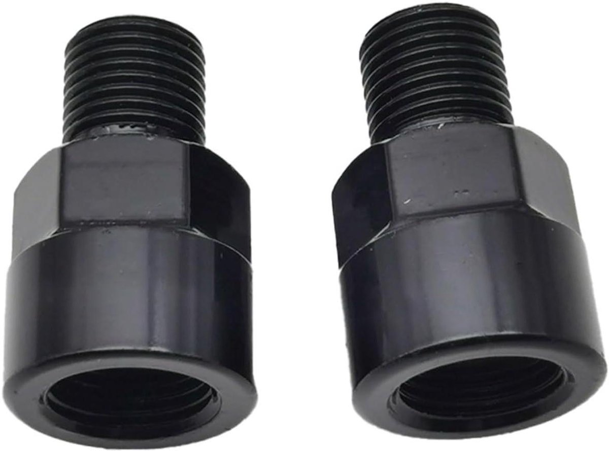 Pedaal Adapter - Crank Converter - Fietsen Upgraden - Aluminiumlegering - 12mm naar 14mm - Zwart