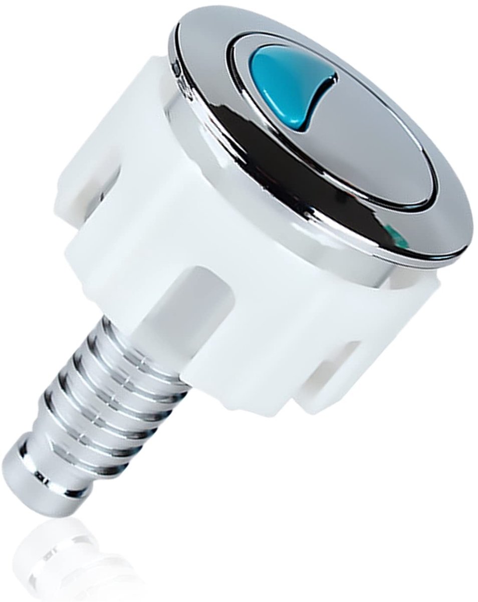 Dailygoods - Universele WC-knop voor Spoelbak, Rond en Duurzaam